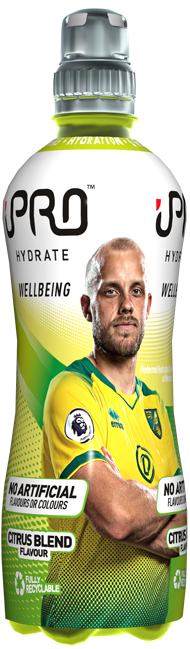 Bottle iPRO Hydrate 500ml visual - Teemu Pukki 2020 - Citrus Blend