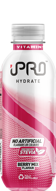 Bottle iPro Hydrate 300ml visual - Berry Mix